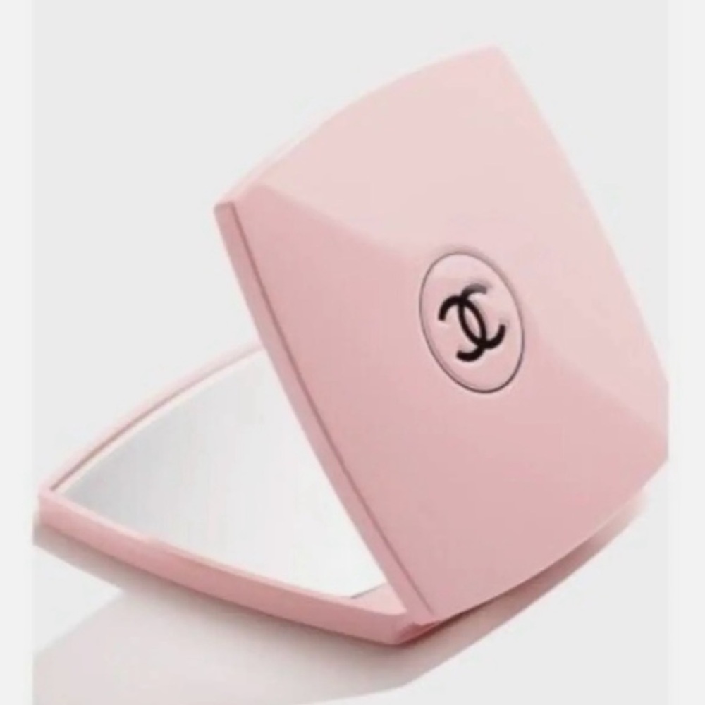 CHANEL Pink Compact Mirror